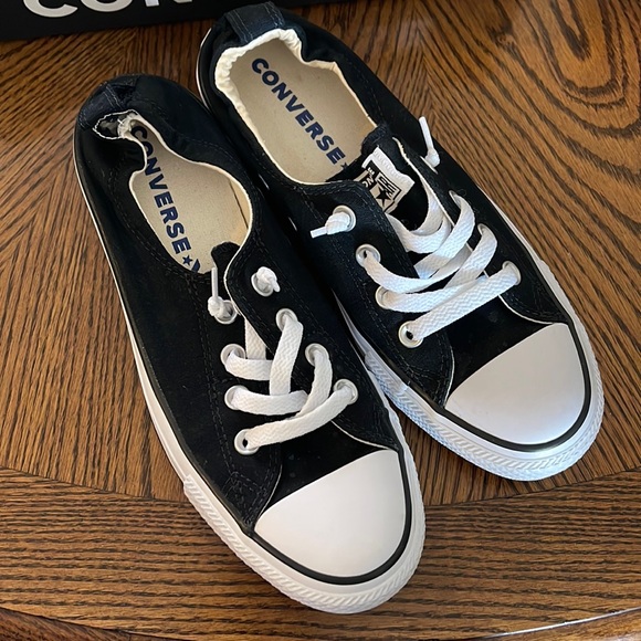Converse Shoes Black Slip On Converse Poshmark